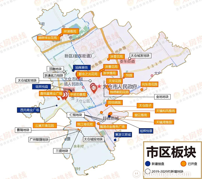 太仓众多新盘规划抢先看! 分布于新区,科教新城,城厢镇,沙溪板块